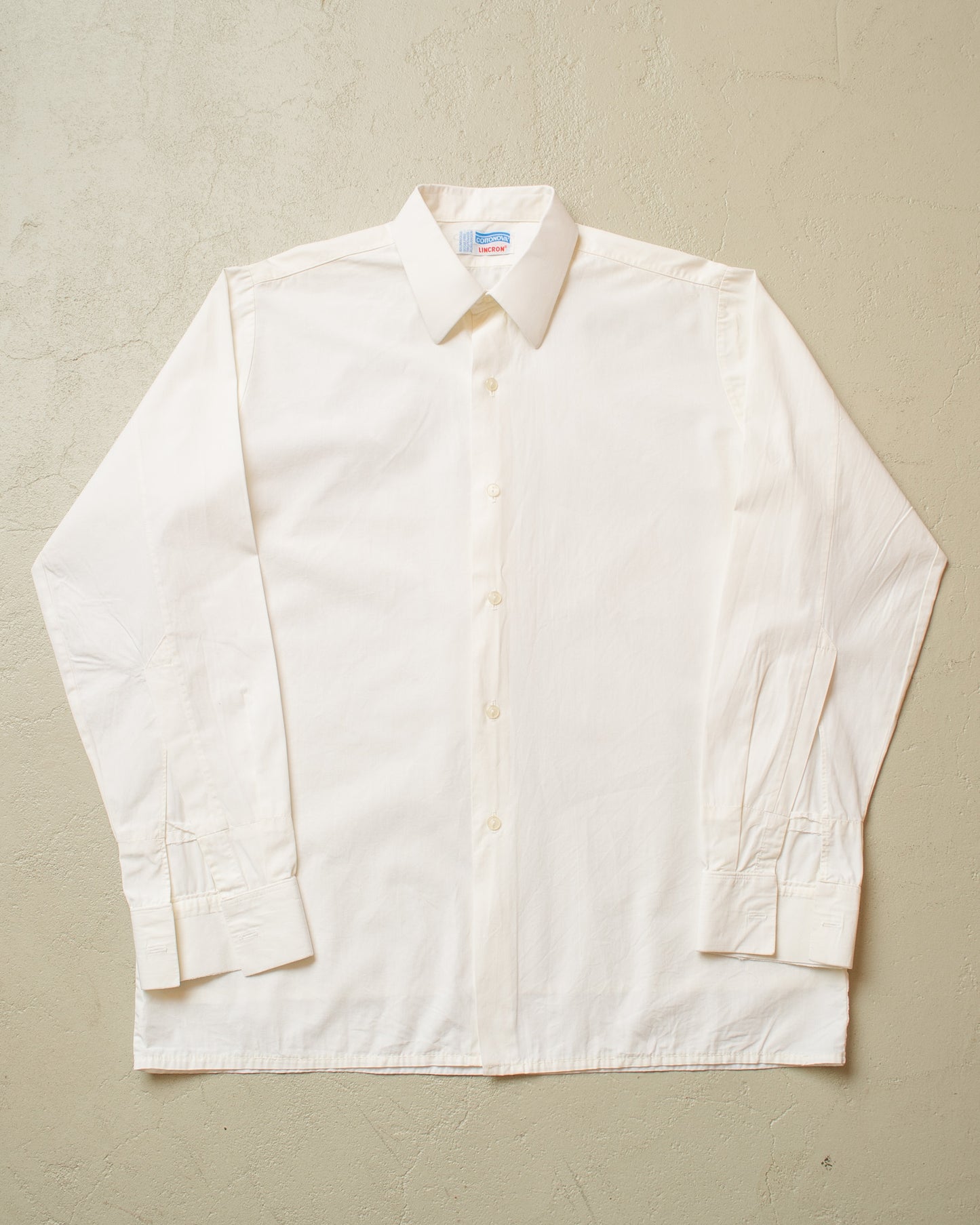 1960s Cottonova Dress Shirt white - L
