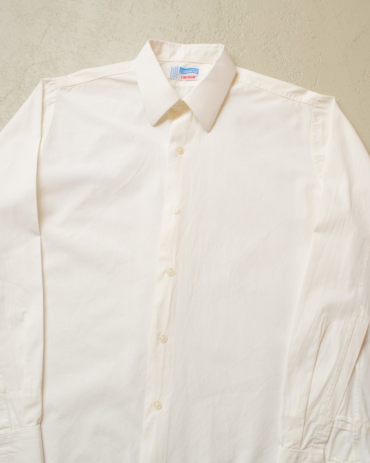 1960s Cottonova Dress Shirt white - L