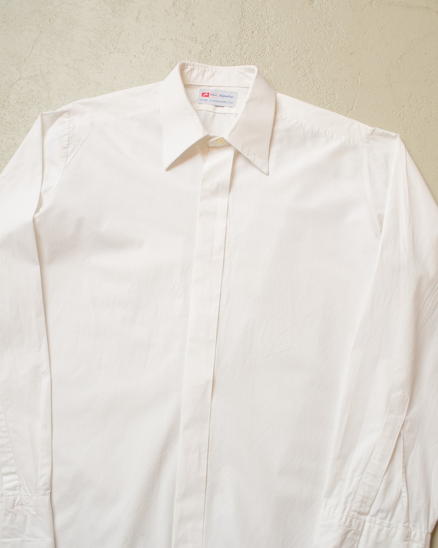 1960s/70s German Dress Shirt white - M/L
