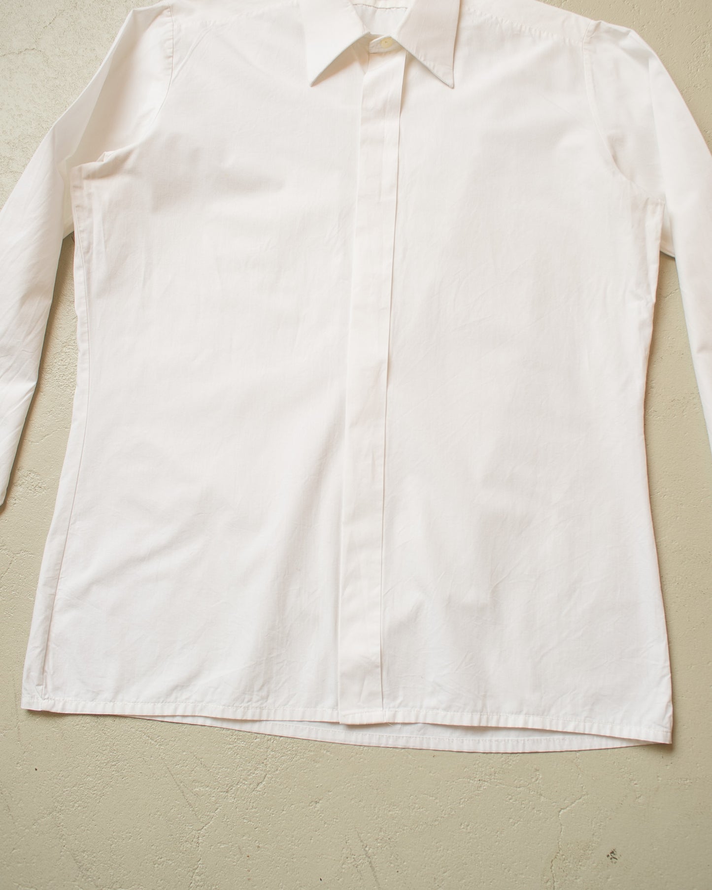 1960s/70s German Dress Shirt white - M/L