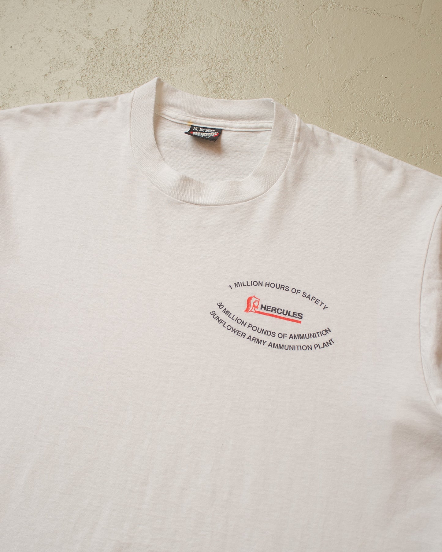 1990s Hercules Ammo T-shirt white - L/XL