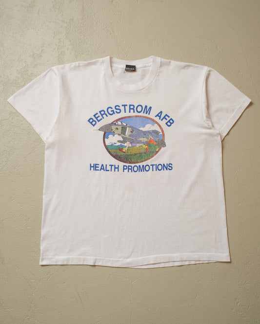 1990s Health Promotions T-shirt white - L/XL