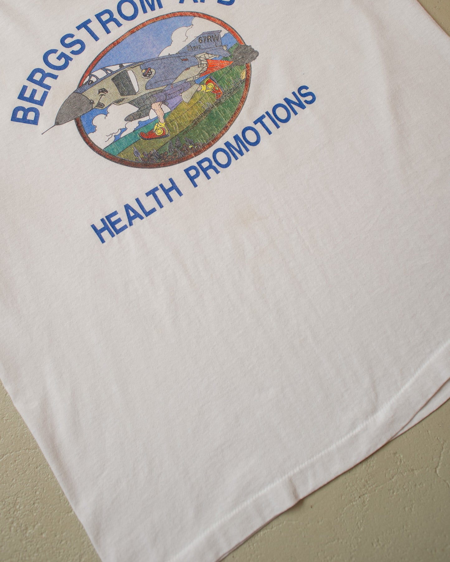 1990s Health Promotions T-shirt white - L/XL