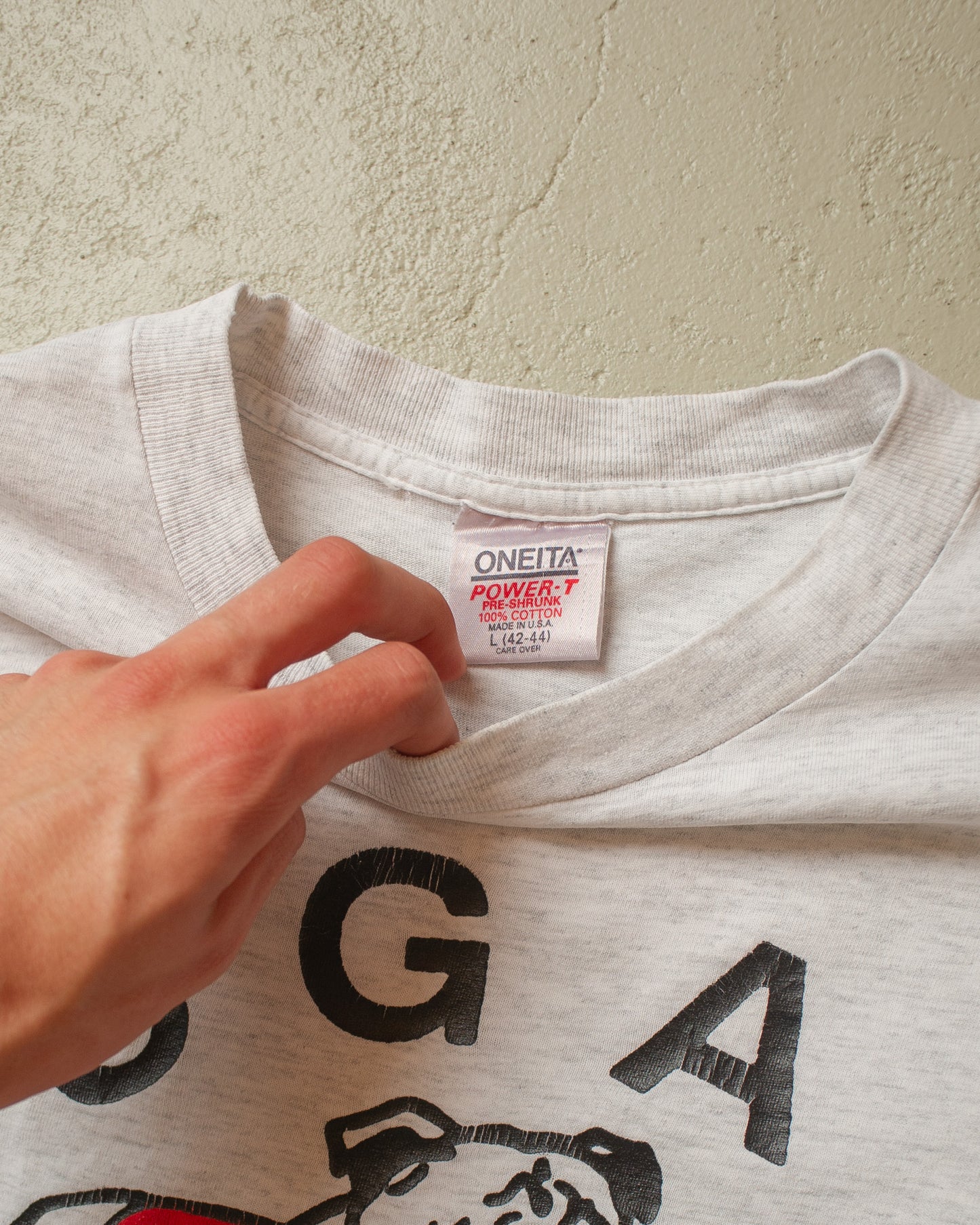 1980s University of Georgia T-shirt grey - L