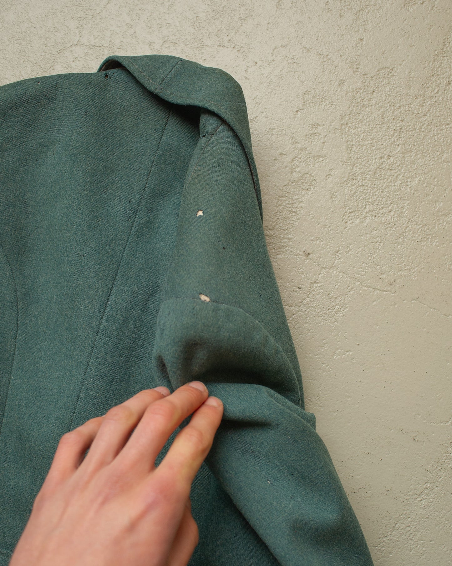 1930s German Sports Suit Jacket green - M