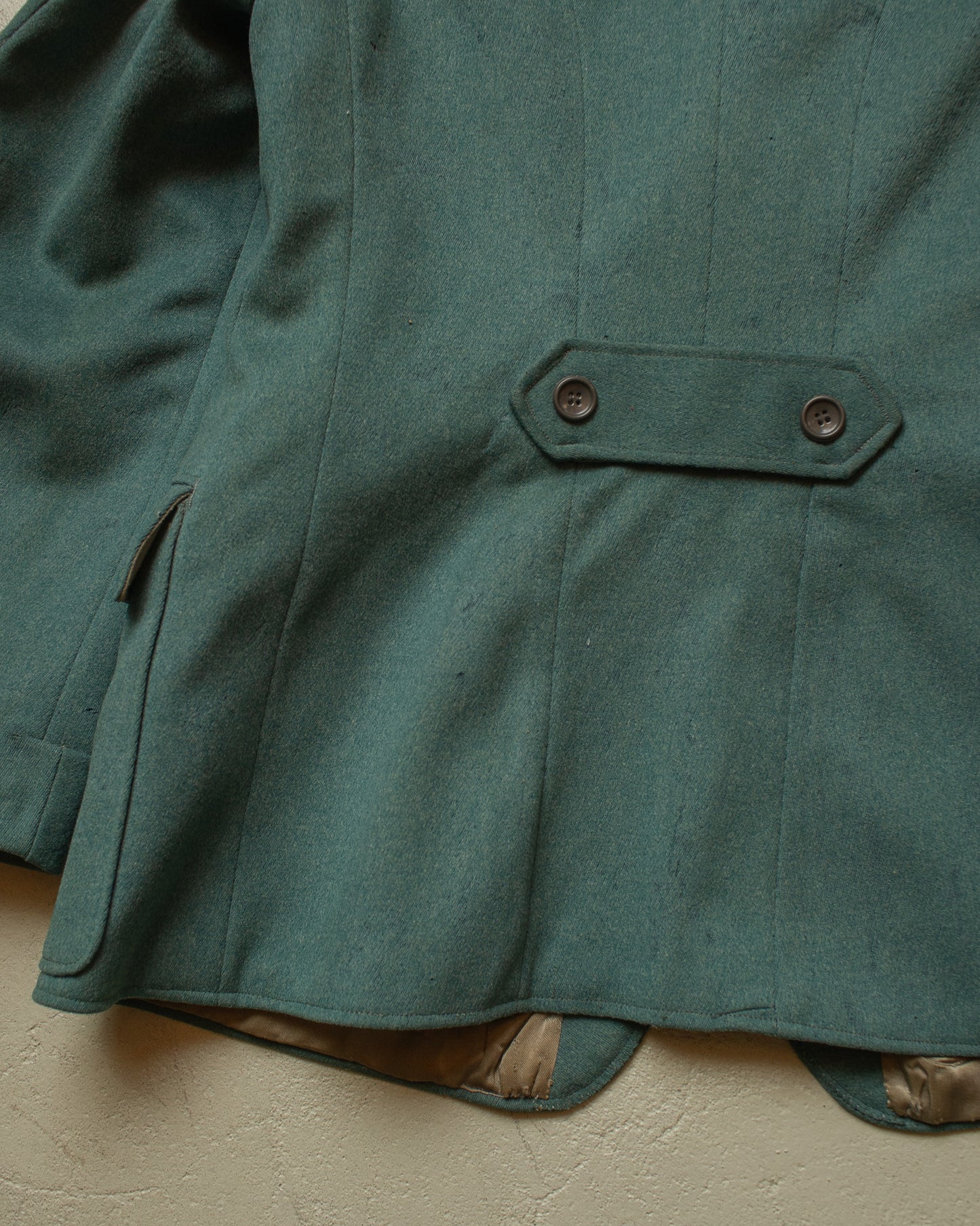 1930s German Sports Suit Jacket green - M
