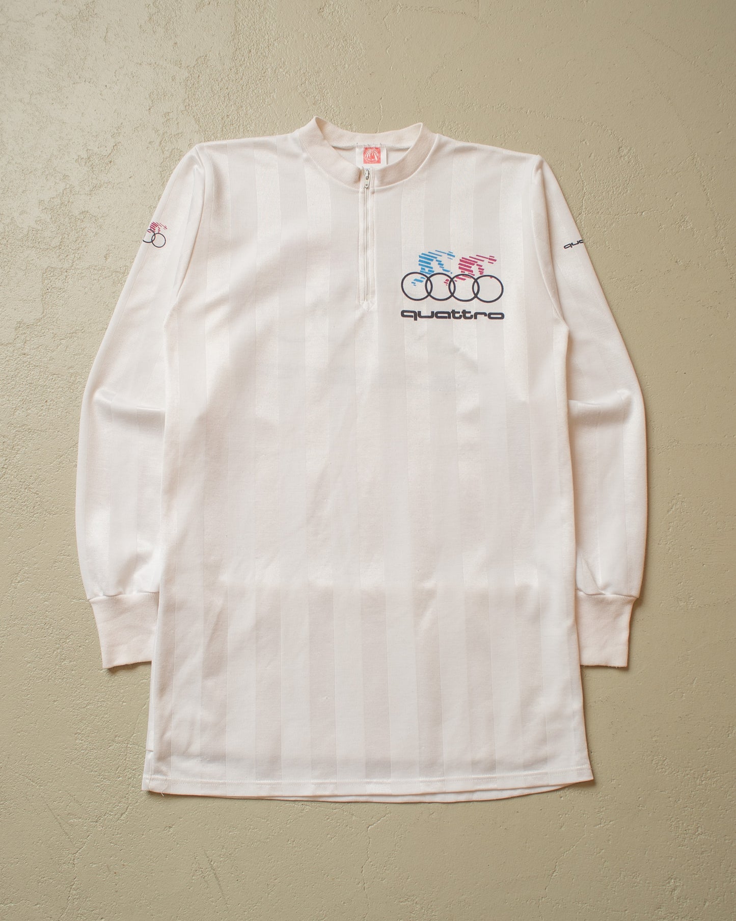 1980s Audi Quattro Cycling Jersey white - M