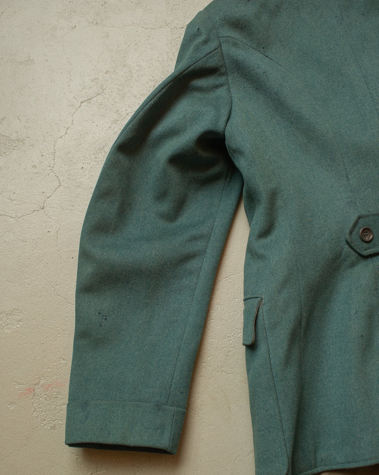 1930s German Sports Suit Jacket green - M