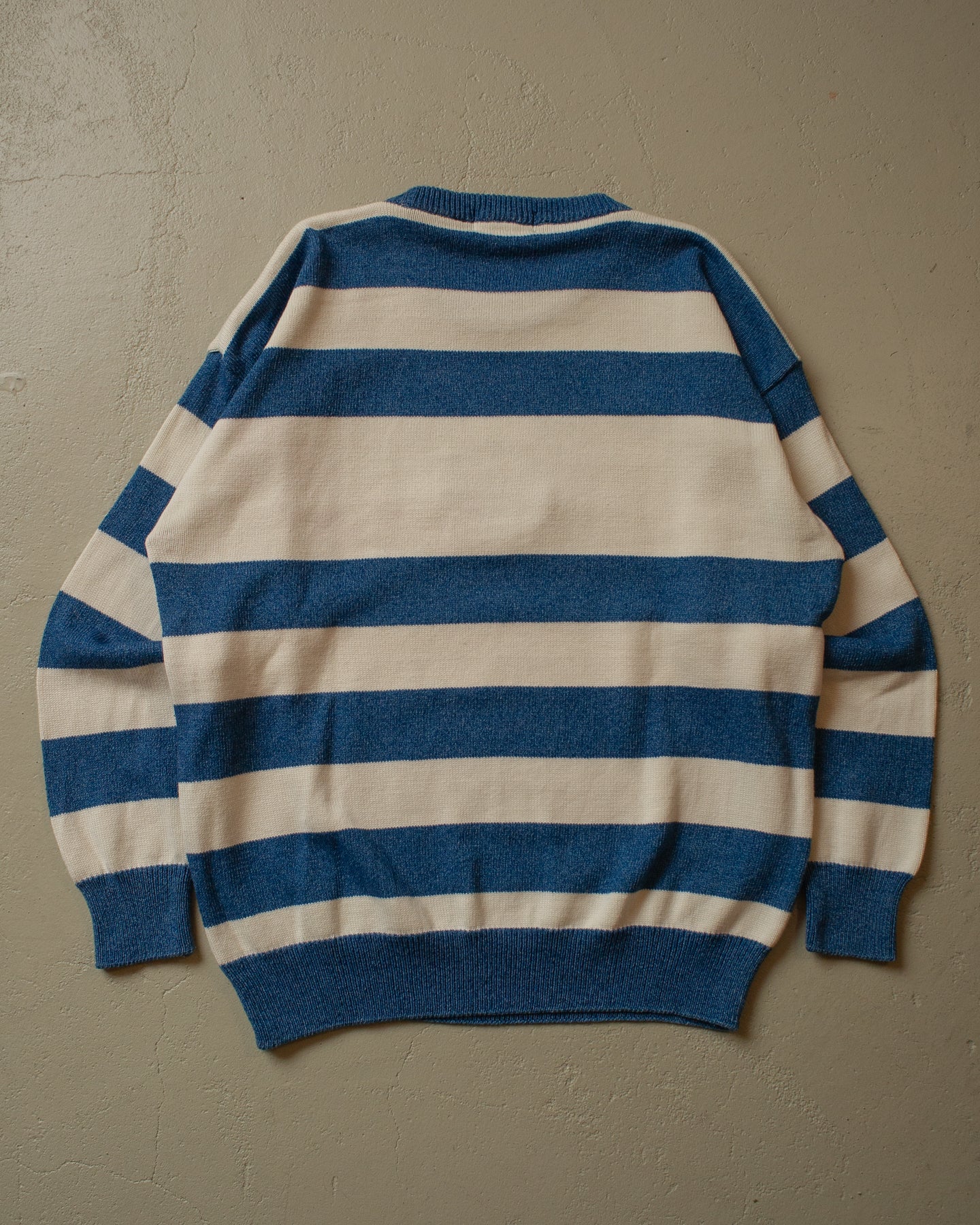 90s Tom Waling striped Knit Sweater - M/L