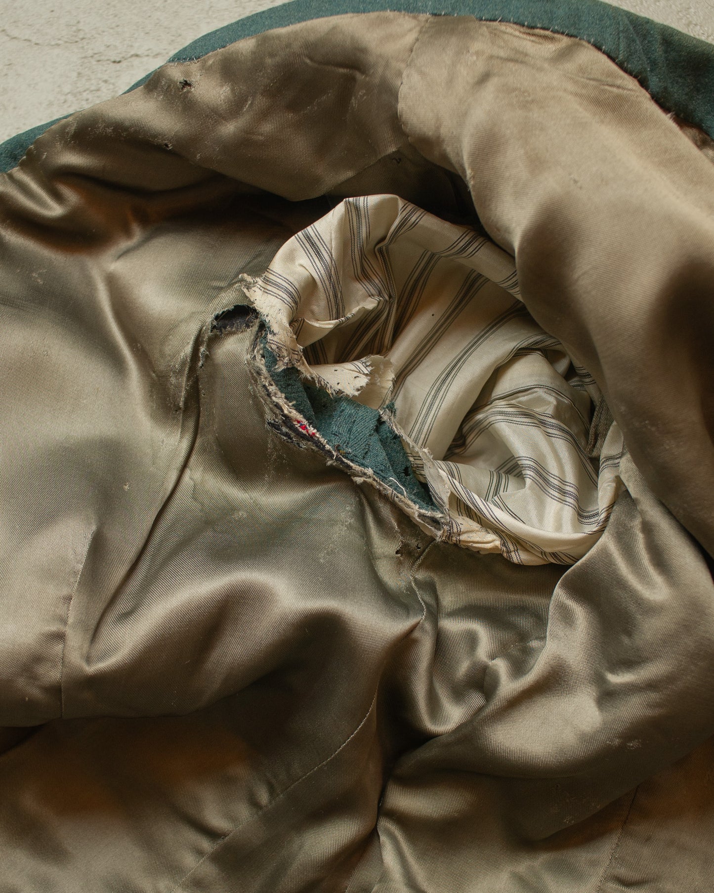 1930s German Sports Suit Jacket green - M
