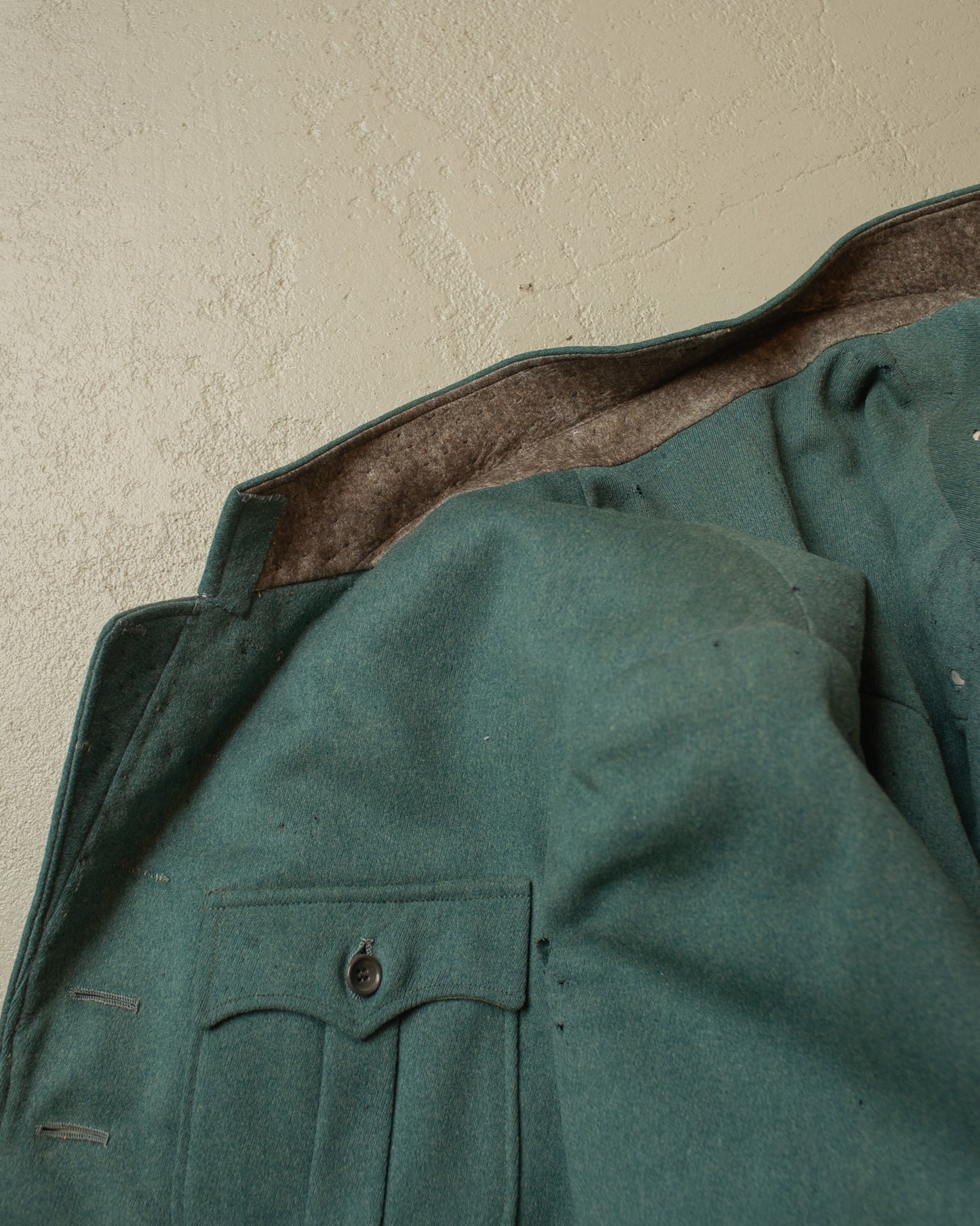 1930s German Sports Suit Jacket green - M