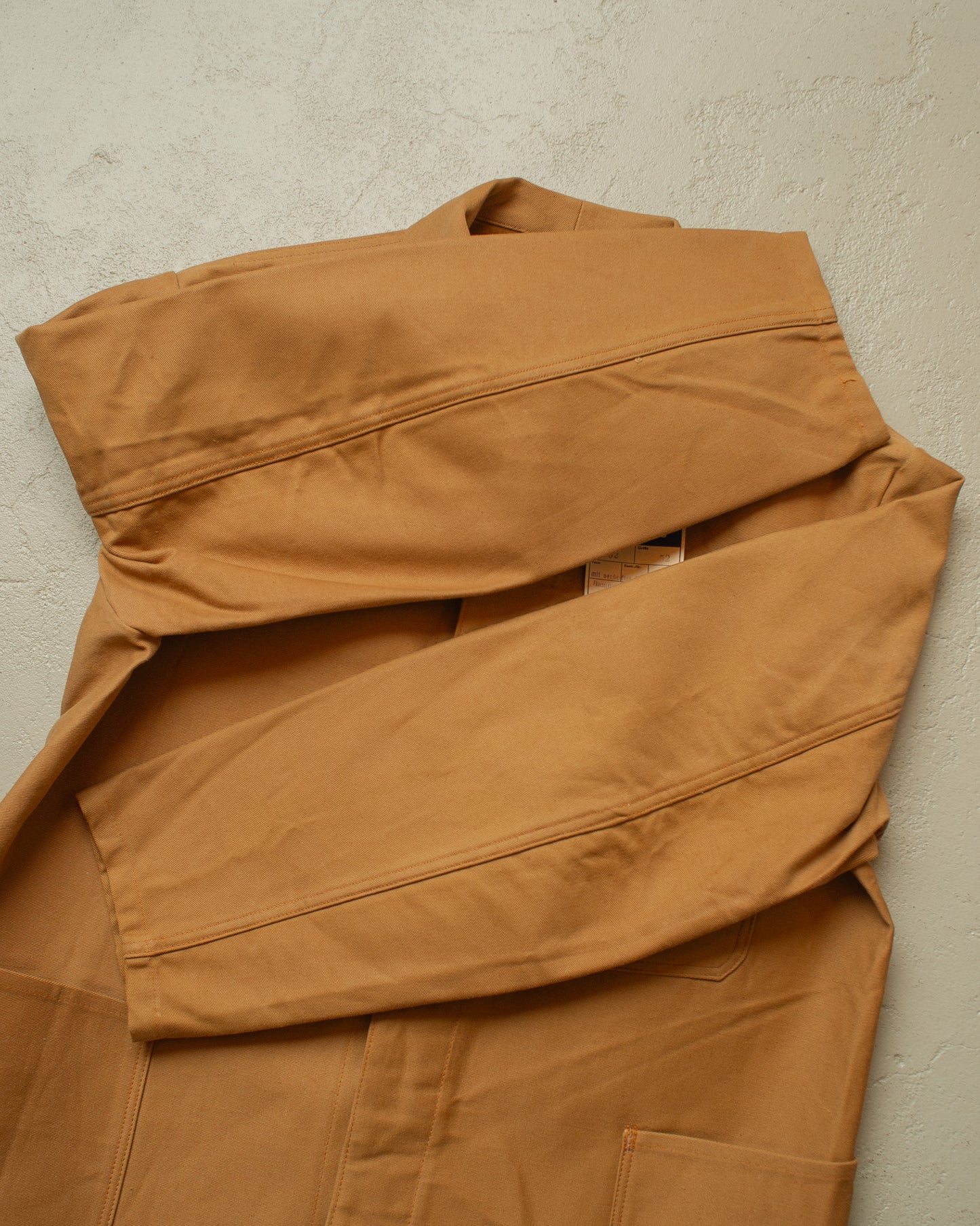 1950s/60s Deadstock German Moleskin Work Jacket beige - L/XL