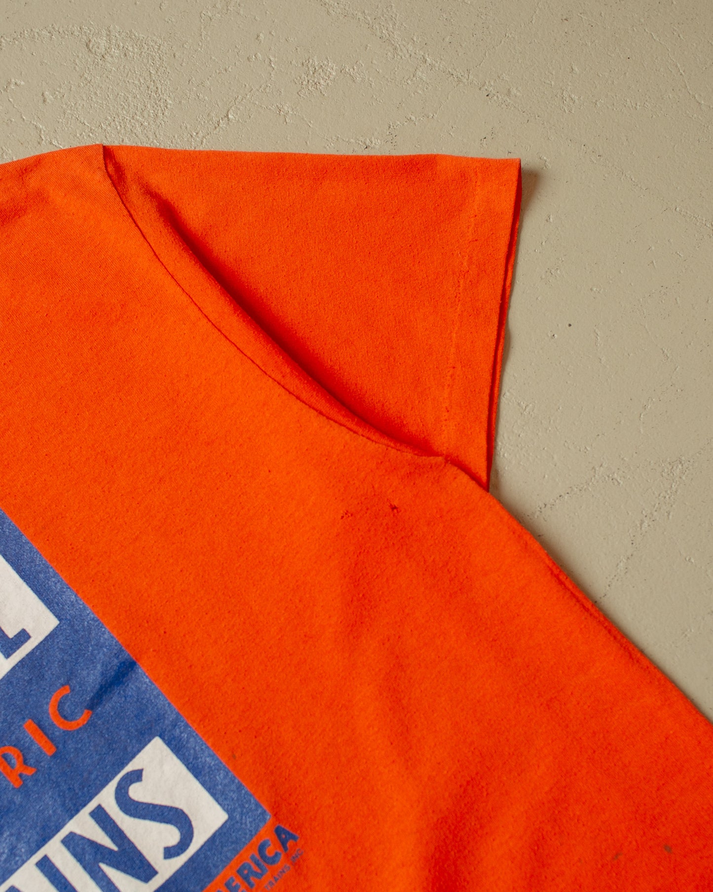 1990s distressed Lionel Electric Trains T-shirt orange - M