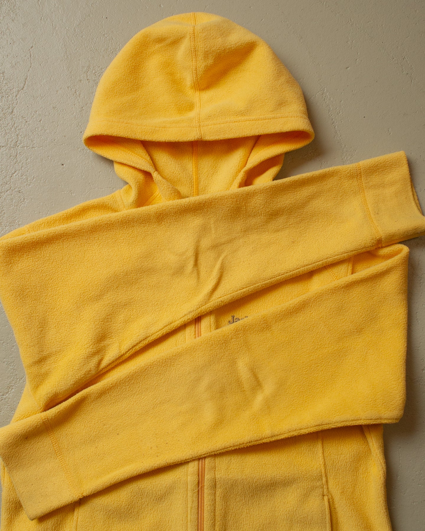 2000s Womens Jack Wolfskin Polartec Fleece yellow - L