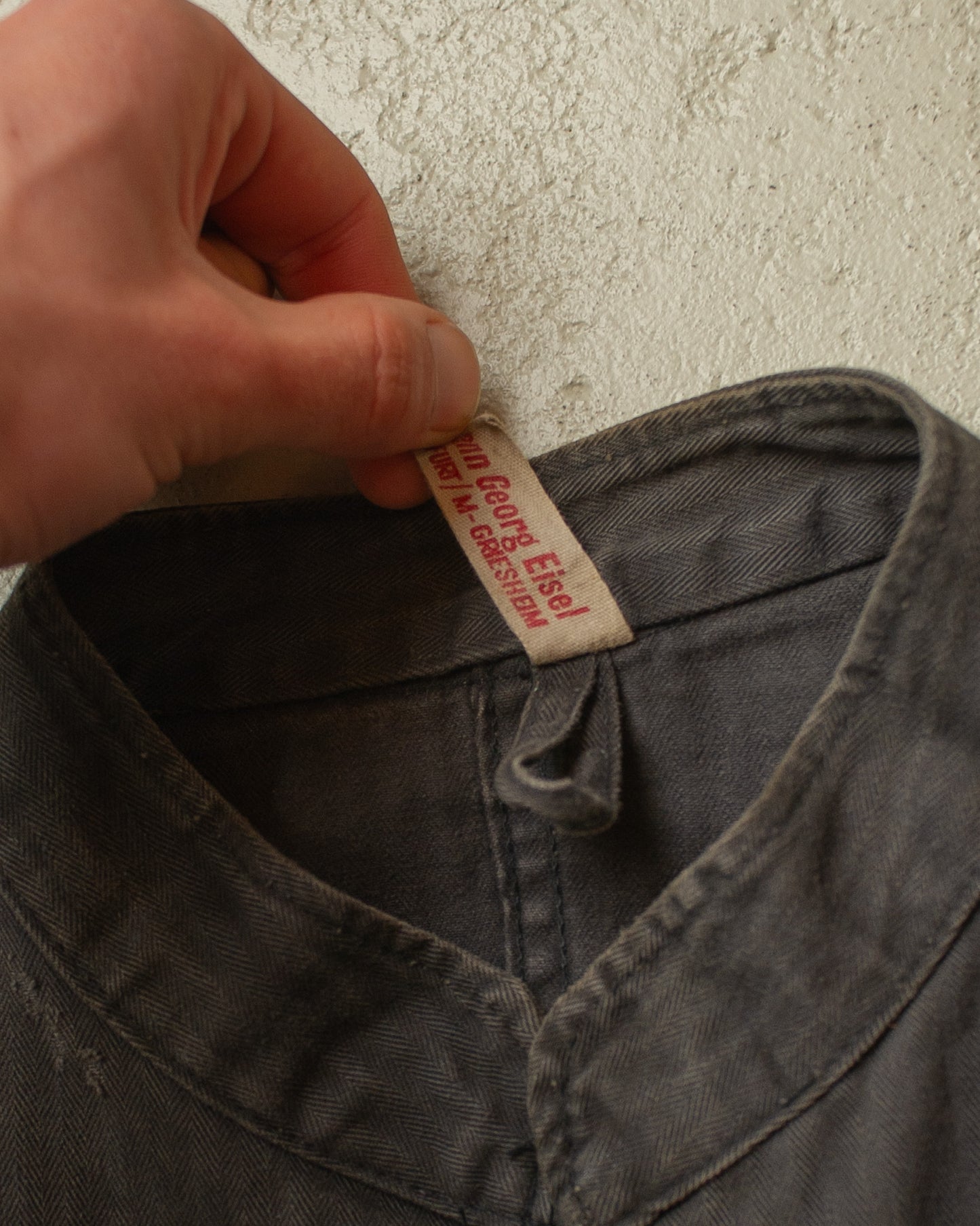1970s German Railway "Bundesbahn" Work Jacket black - XL/XXL