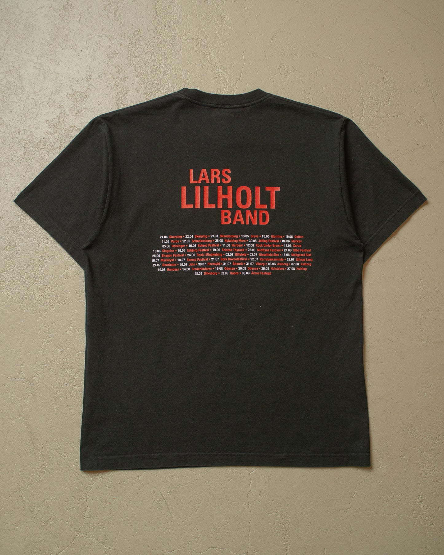 2000s Lars Lilholt Band T-shirt black - L