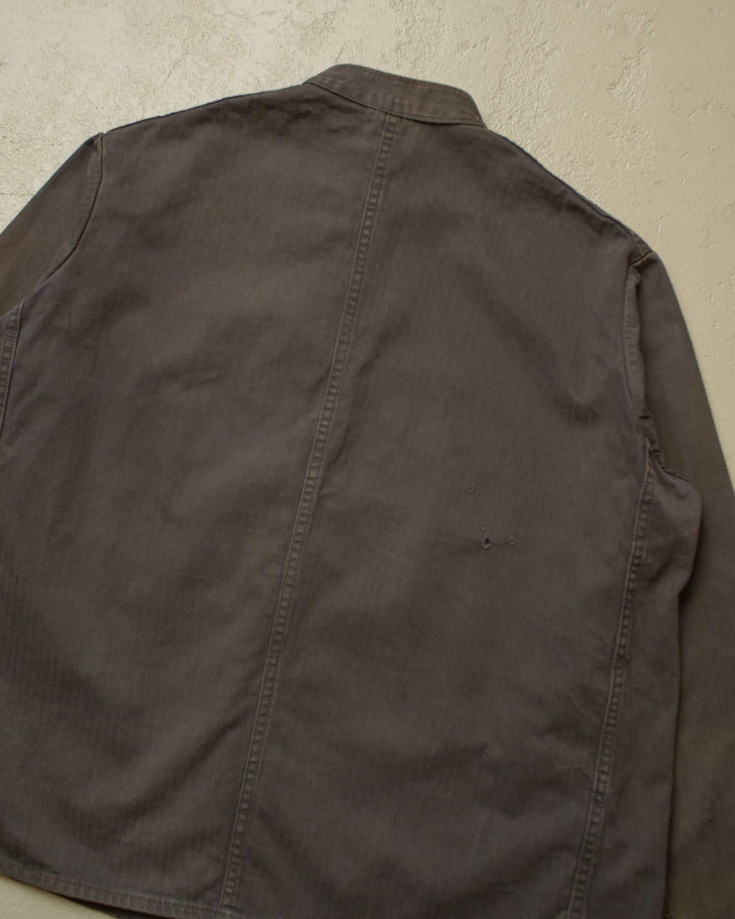 1970s German Railway "Bundesbahn" Work Jacket black - XL/XXL