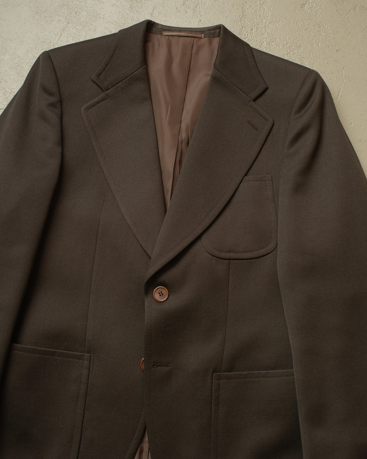 1970s does 1930s Suit Jacket brown - S/M