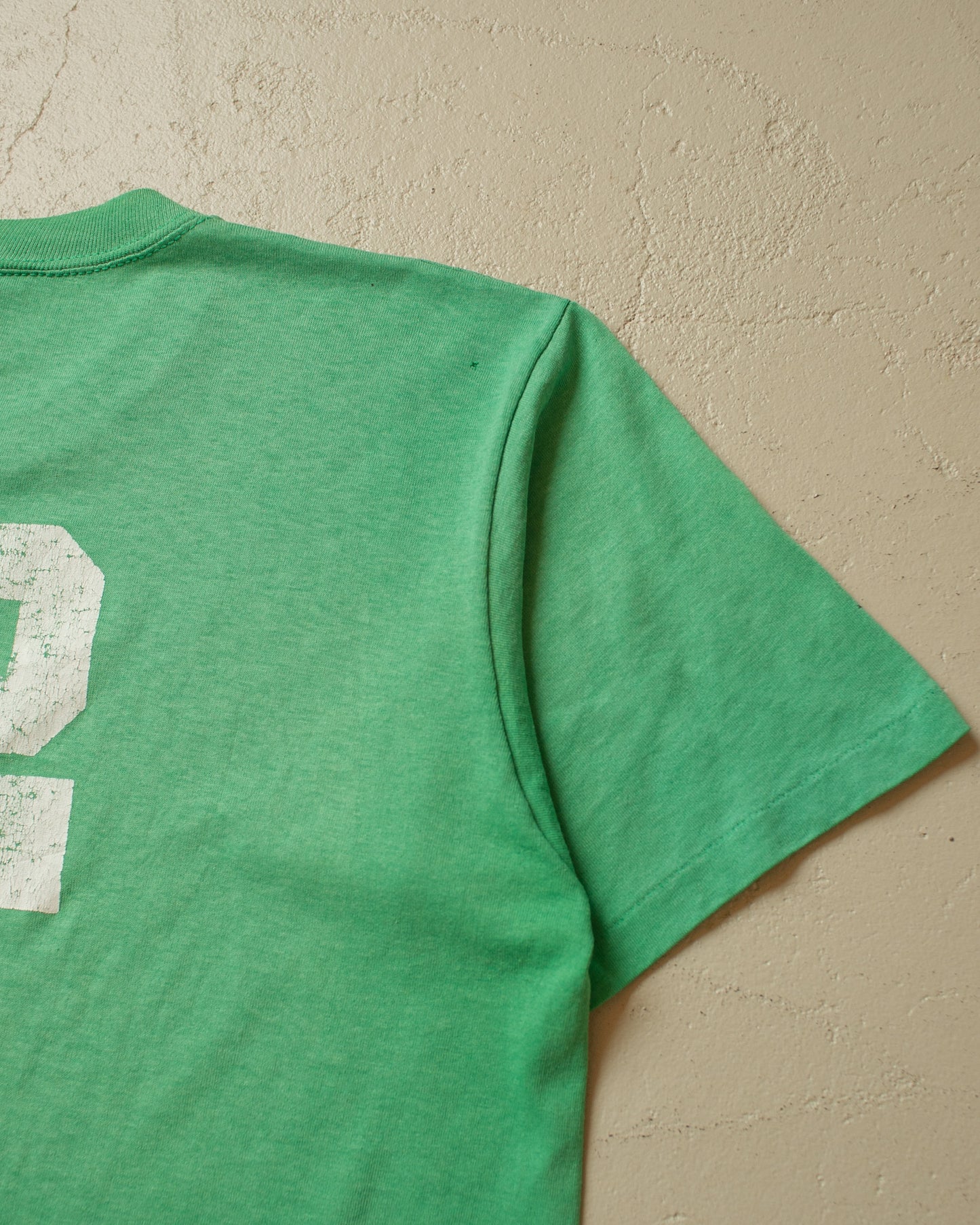 1980s distressed Evans Co. Run T-shirt green - L