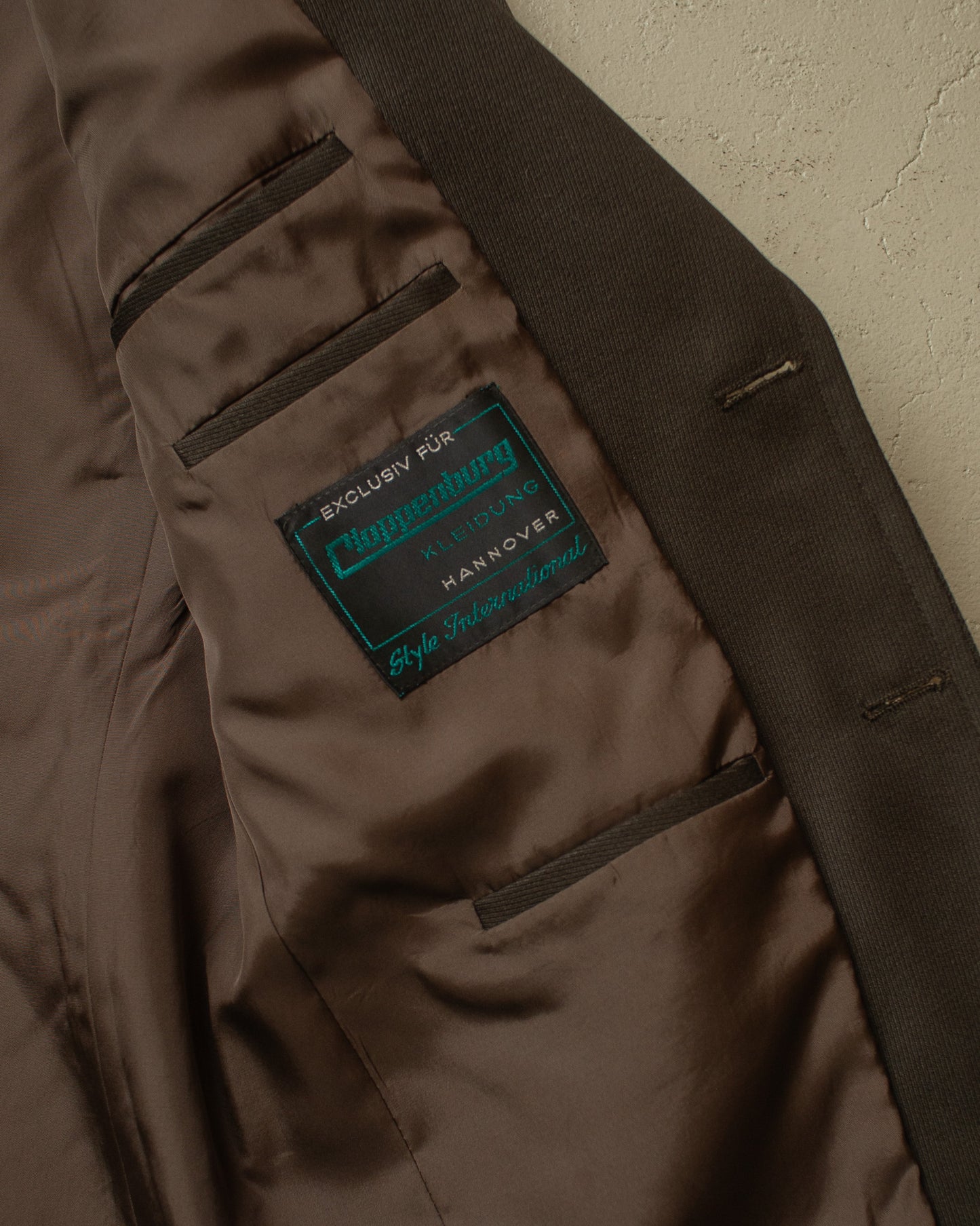 1970s does 1930s Suit Jacket brown - S/M