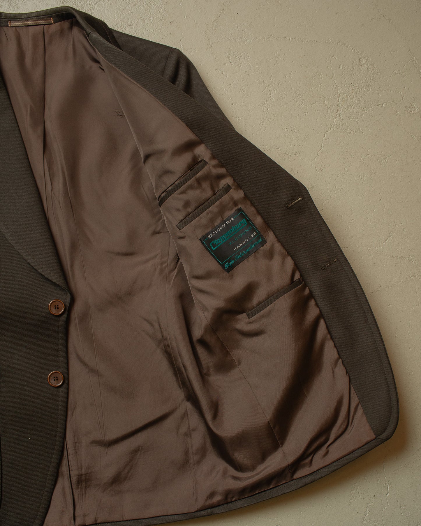 1970s does 1930s Suit Jacket brown - S/M