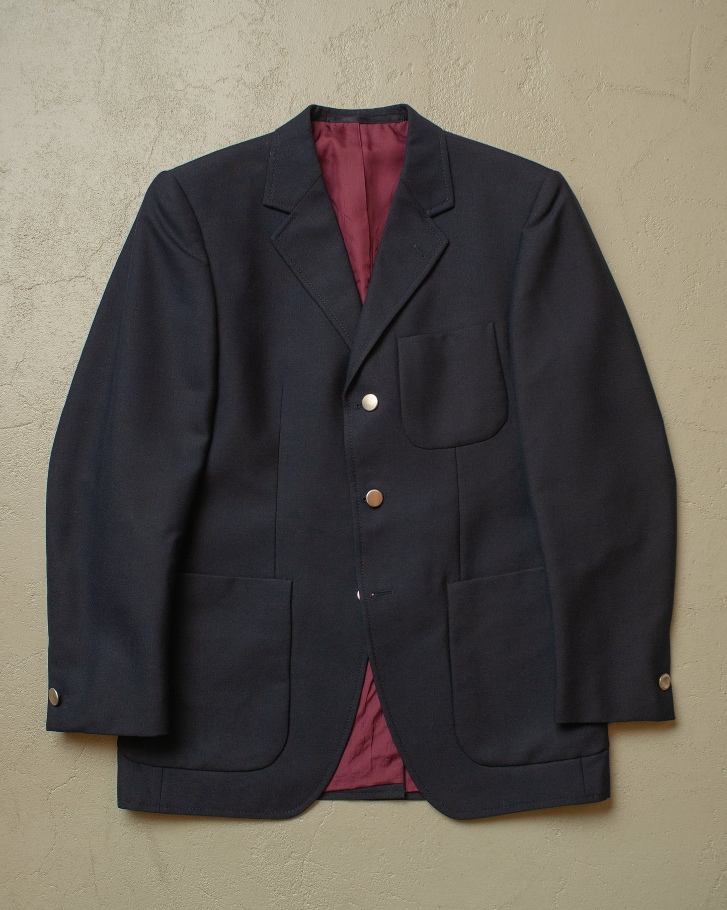 1970s does 1930s Suit Jacket navyblue - S