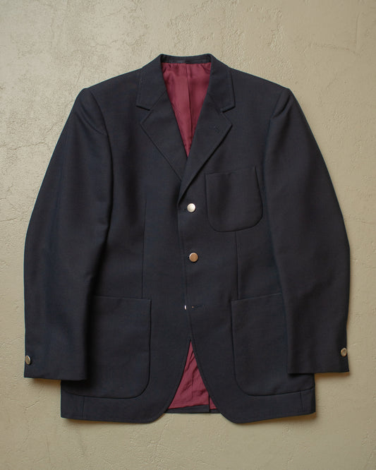 1970s does 1930s Suit Jacket navyblue - S