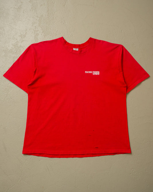 1990s Flying Tigers Crew T-shirt red - XL