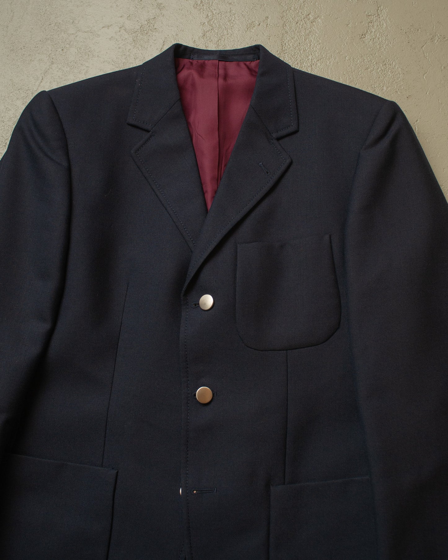 1970s does 1930s Suit Jacket navyblue - S