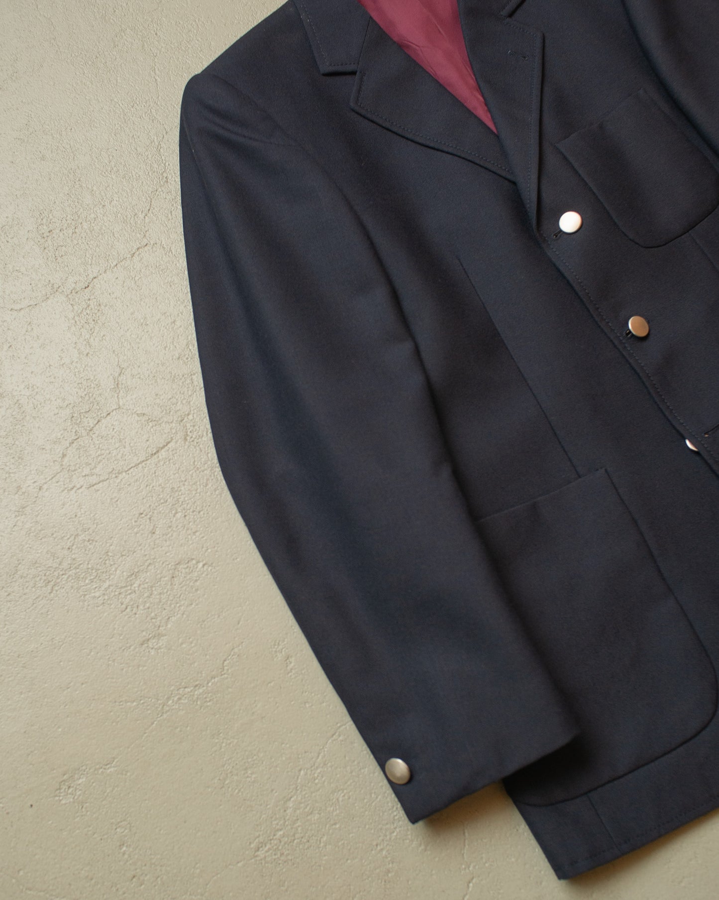 1970s does 1930s Suit Jacket navyblue - S