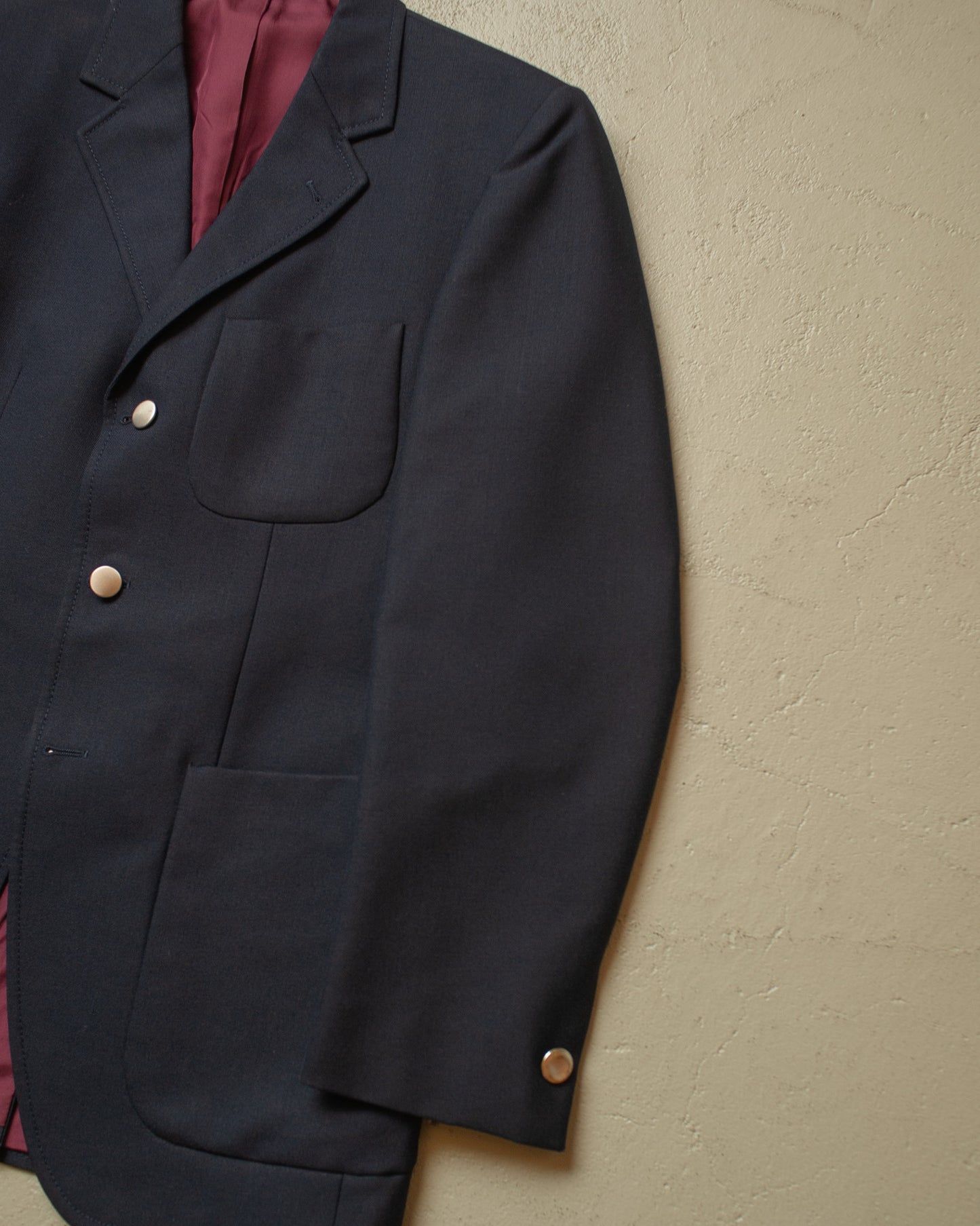1970s does 1930s Suit Jacket navyblue - S