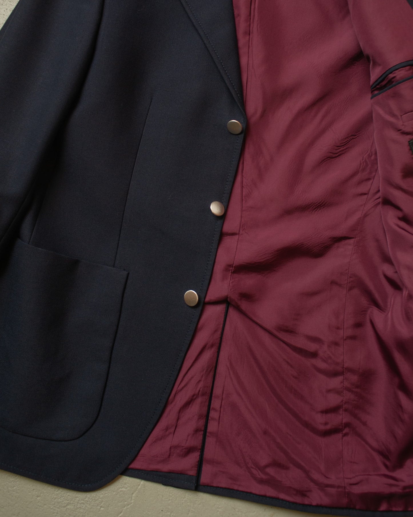 1970s does 1930s Suit Jacket navyblue - S