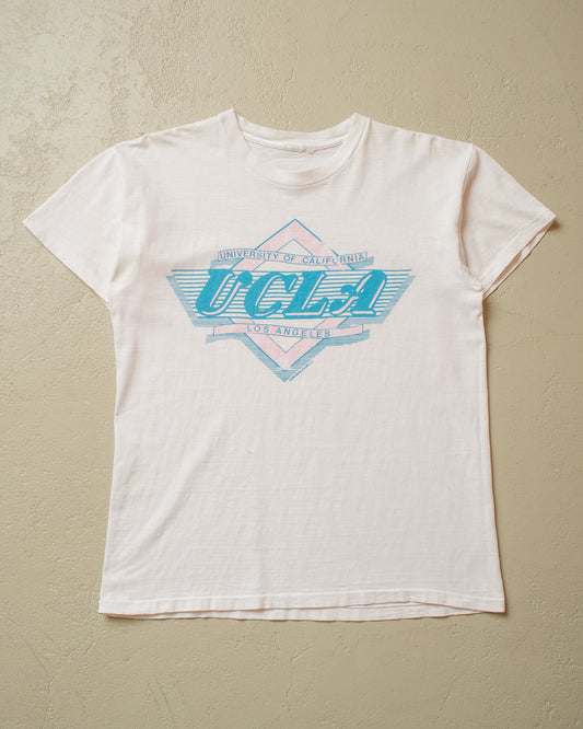 1980s University of California T-shirt white - M