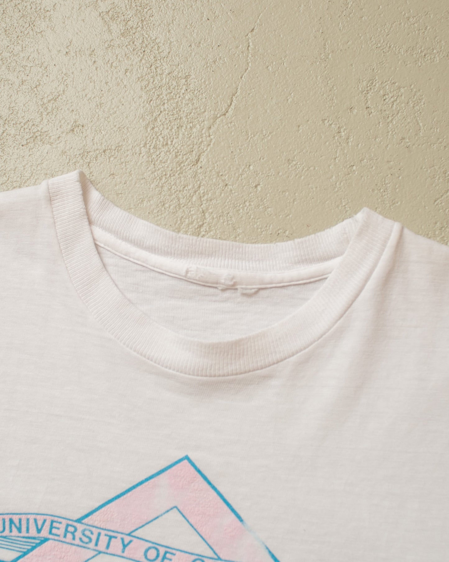 1980s University of California T-shirt white - M