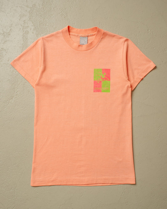 1990 Ocean Pacific Logo T-shirt pink - XS/S