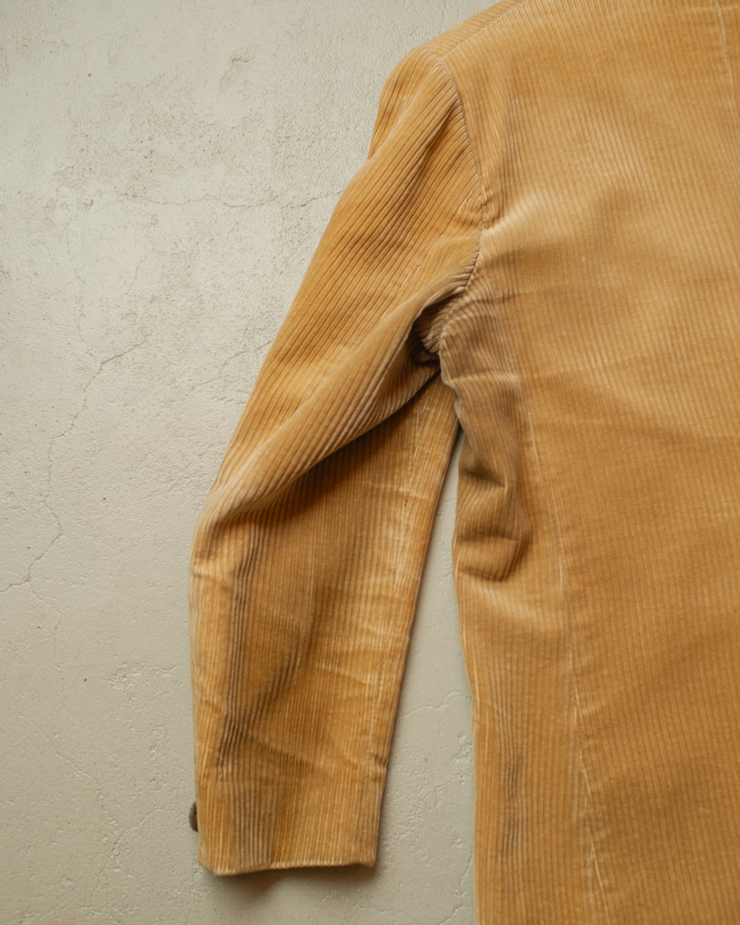 1970s/80s Faded Corudory Jacket beige - L/XL