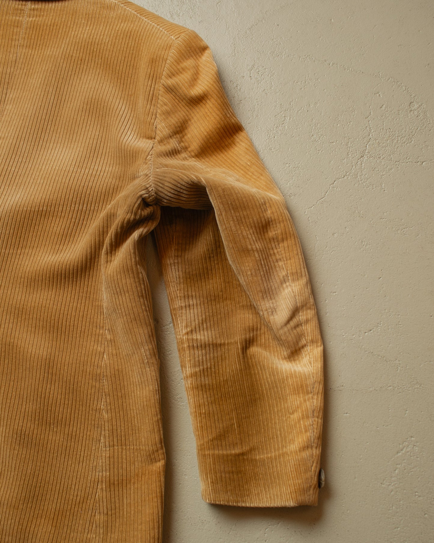 1970s/80s Faded Corudory Jacket beige - L/XL