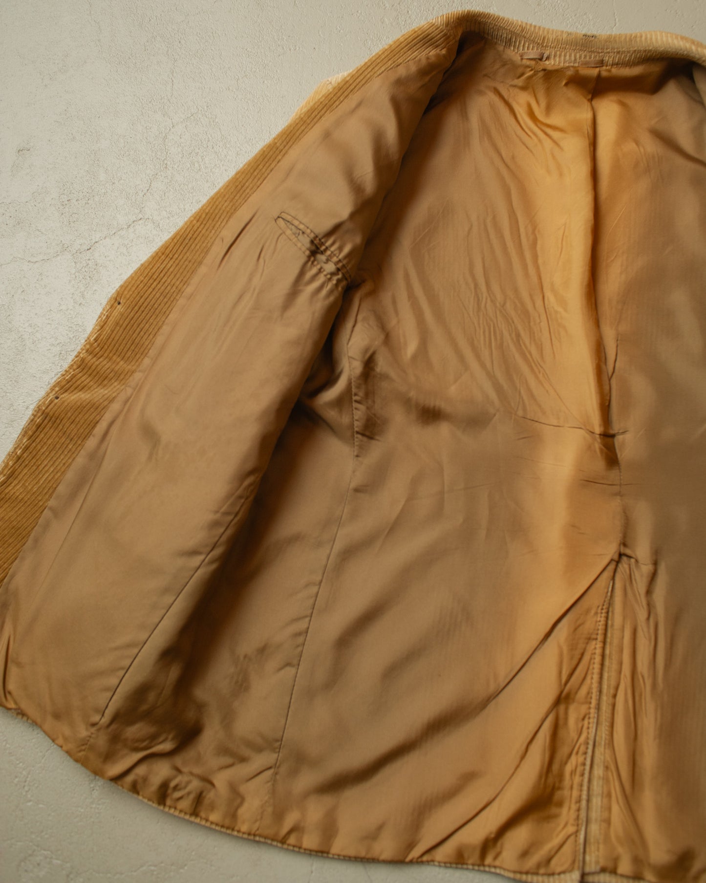 1970s/80s Faded Corudory Jacket beige - L/XL