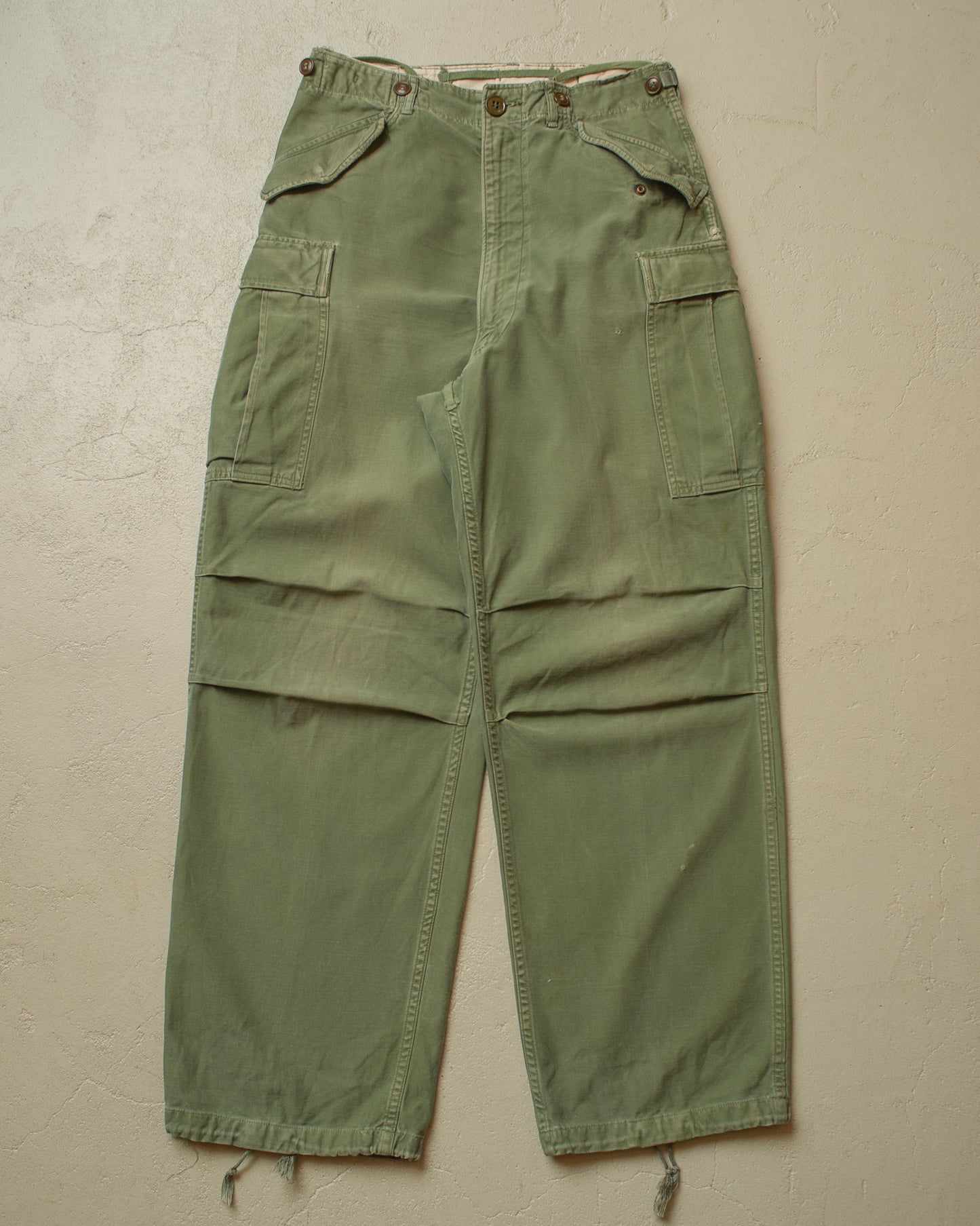1950s US Army M-51 Field Pants green - W30 L30