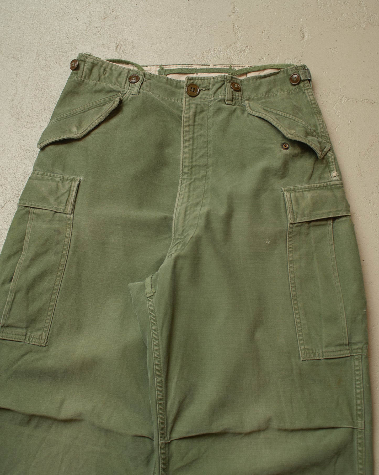 1950s US Army M-51 Field Pants green - W30 L30