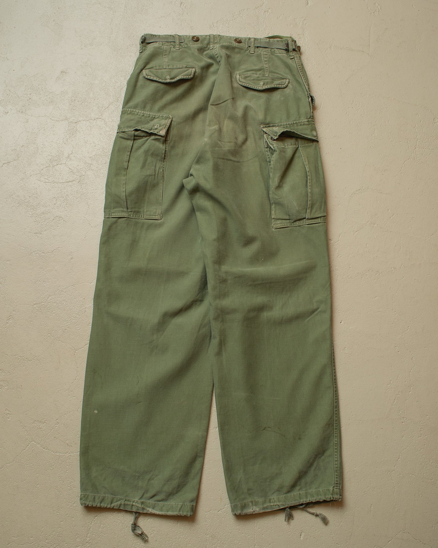 1950s US Army M-51 Field Pants green - W30 L30