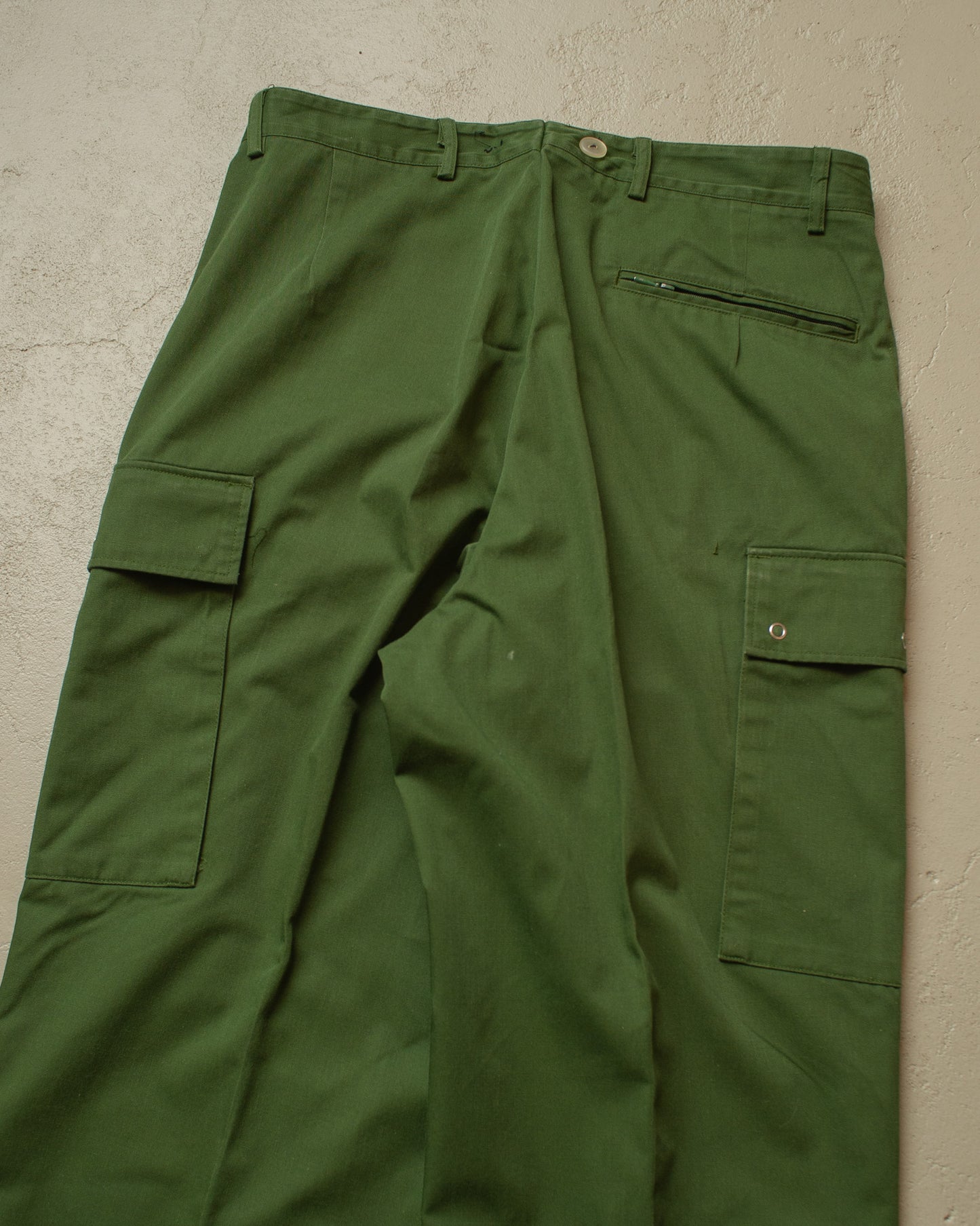 1970s/80s German Police Cargo Pants green - W34 L32