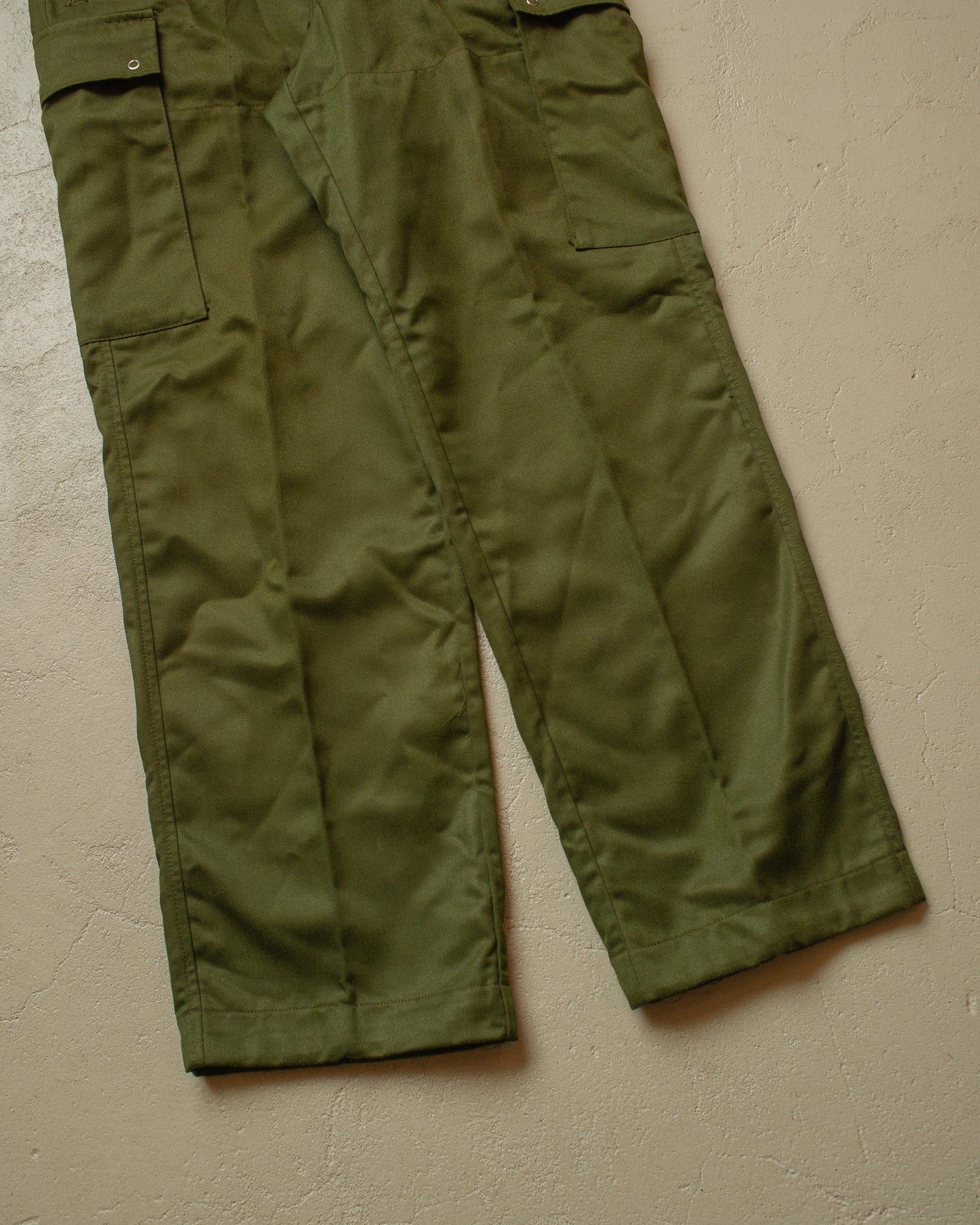 1970s/80s German Police Cargo Pants khaki - W33 L31
