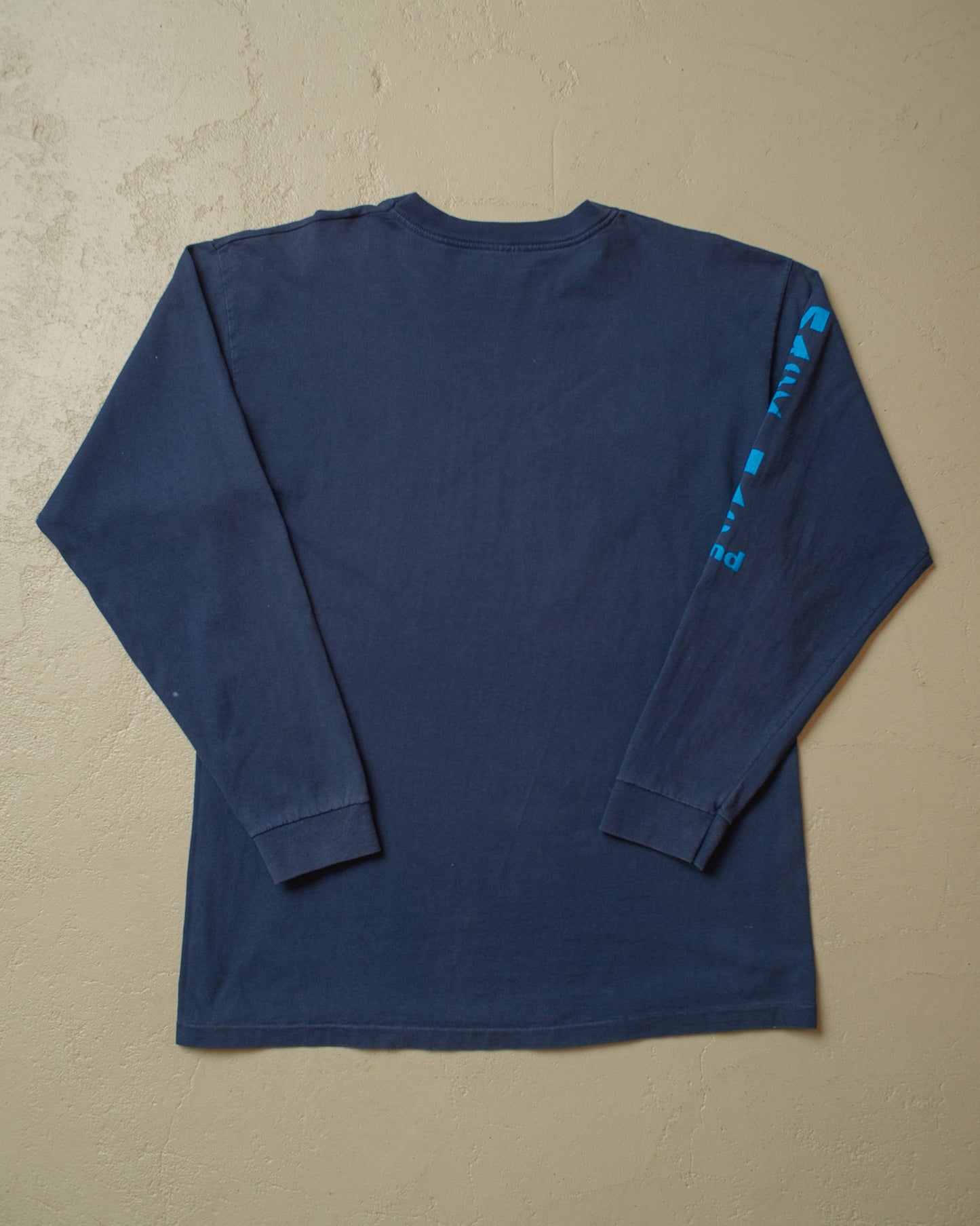1990s Mackinac Island 8-Mile Road Race Longsleeve blue - XL