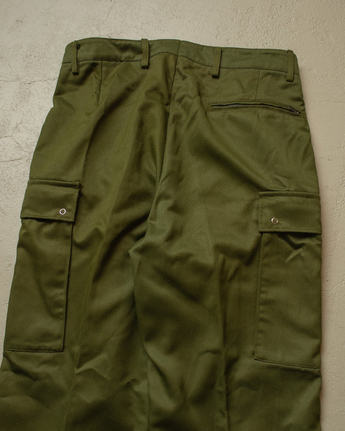 1970s/80s German Police Cargo Pants khaki - W33 L31