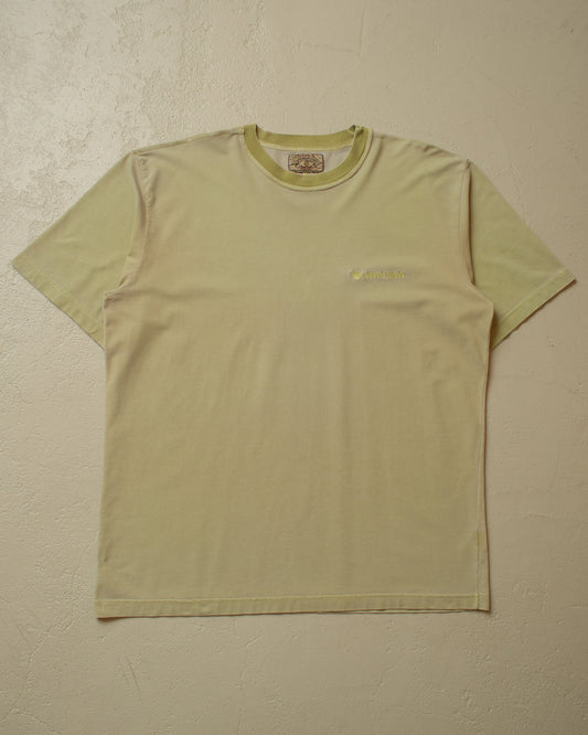 1990s Faded Armani Jeans T-shirt khaki - XL/XXL
