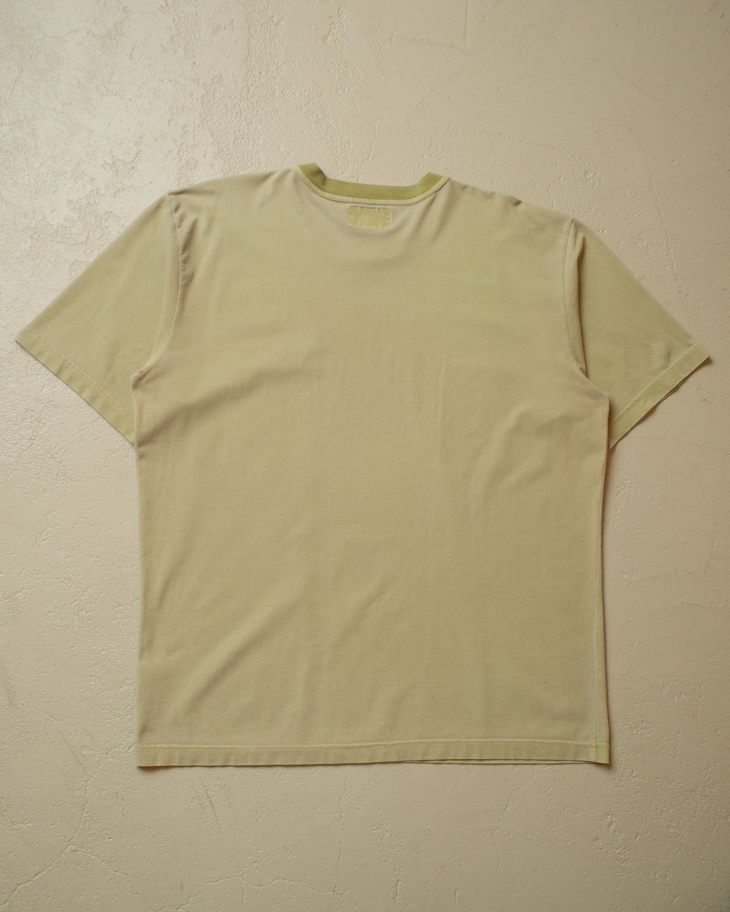 1990s Faded Armani Jeans T-shirt khaki - XL/XXL