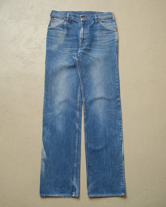 1990s Faded Levi´s Orange Tab Straight Fit Jeans blue - W30 L33