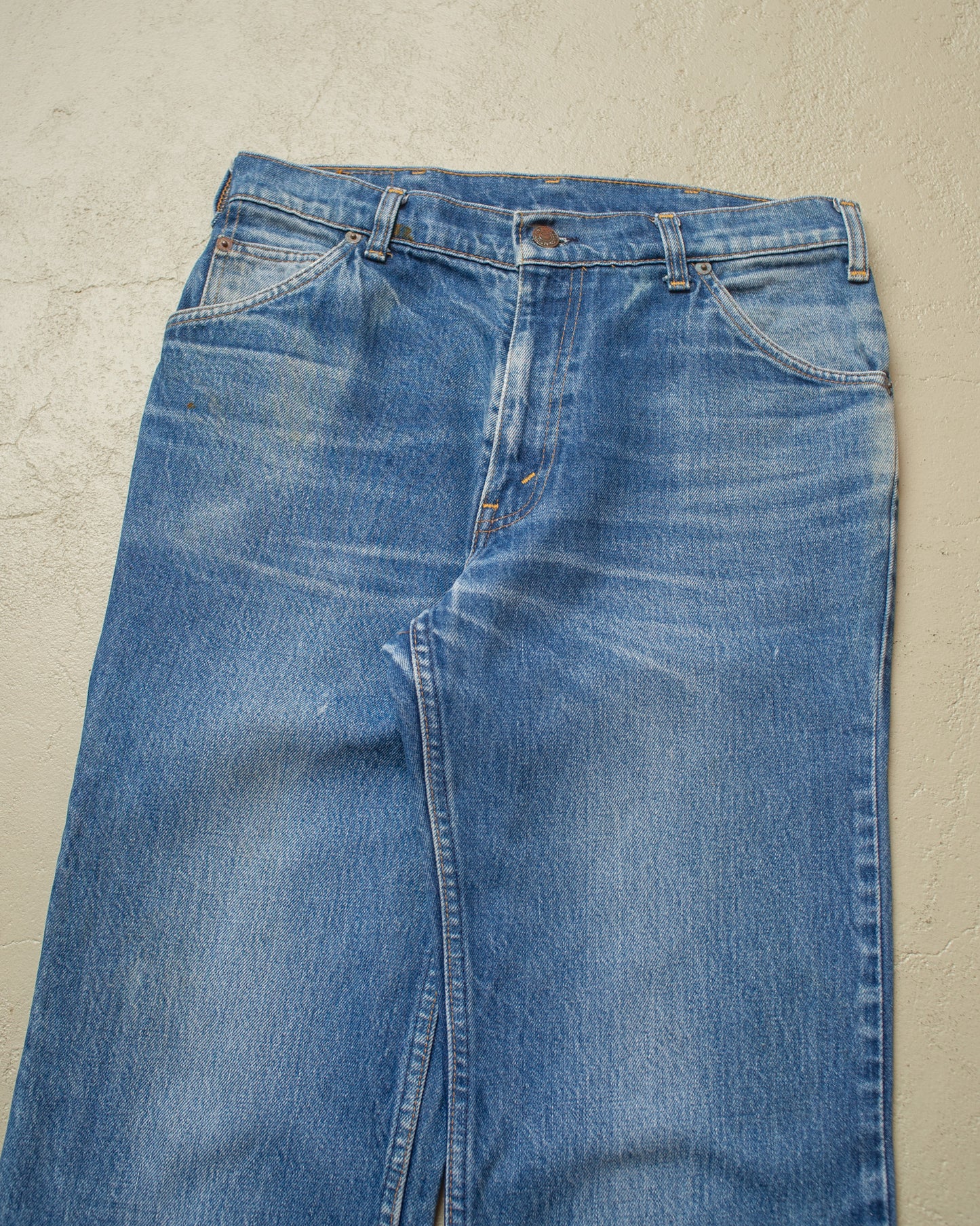 1990s Faded Levi´s Orange Tab Straight Fit Jeans blue - W30 L33