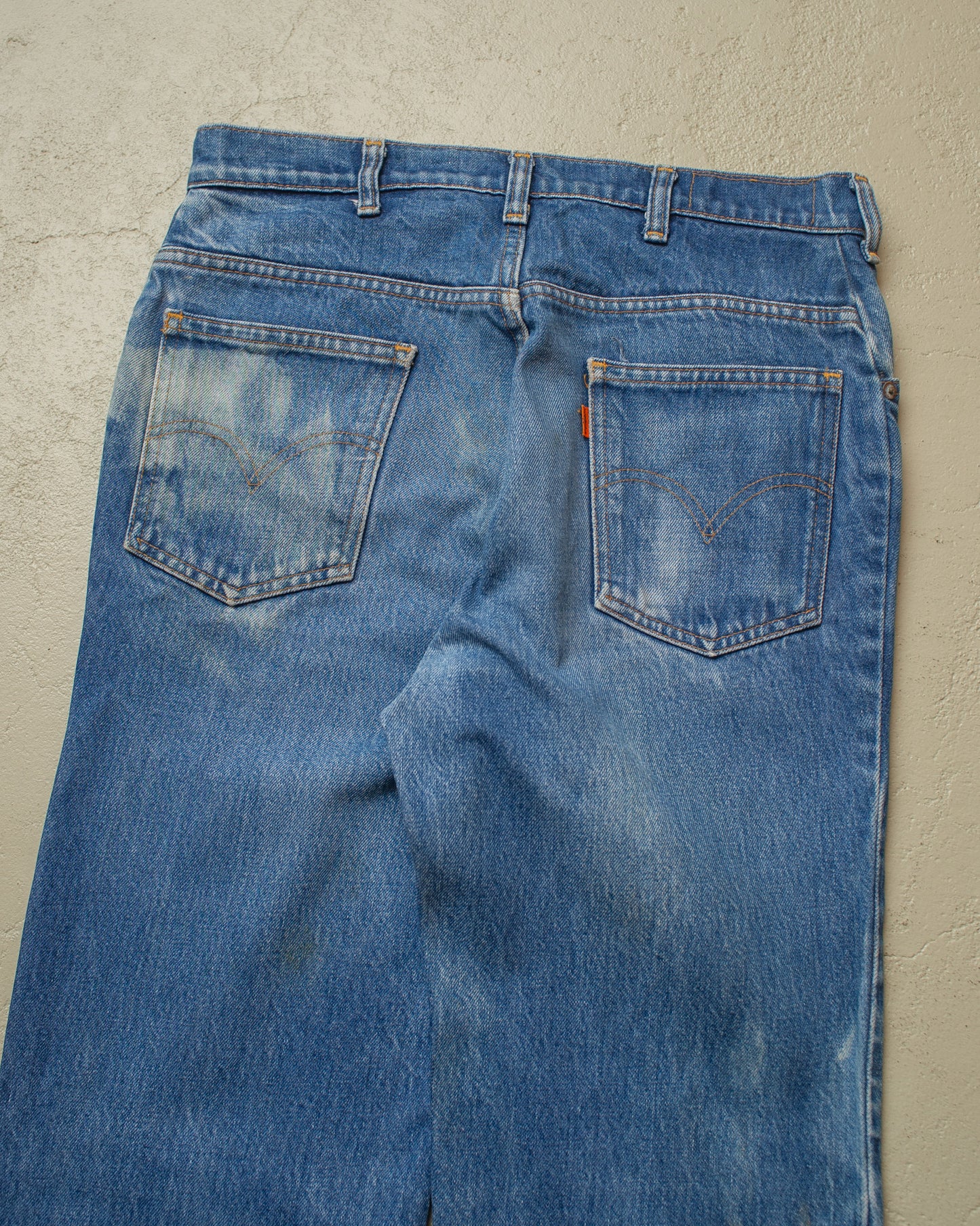 1990s Faded Levi´s Orange Tab Straight Fit Jeans blue - W30 L33